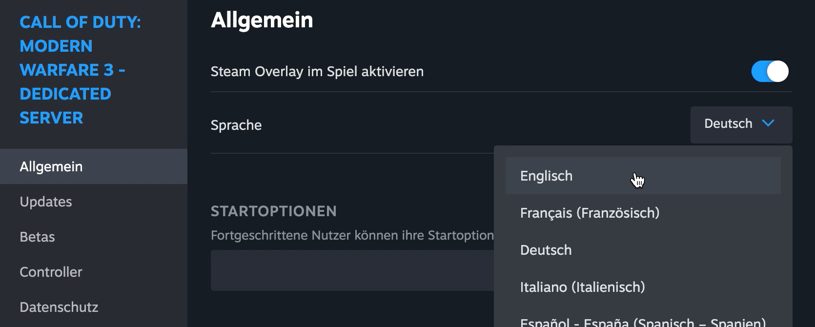 Modern Warfare 3: Dedicated